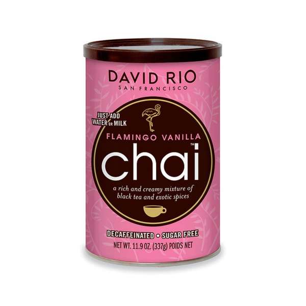 David Rio Flamingo Vanilla™ Chai entkoffeiniert & zuckerfrei, 337 g
