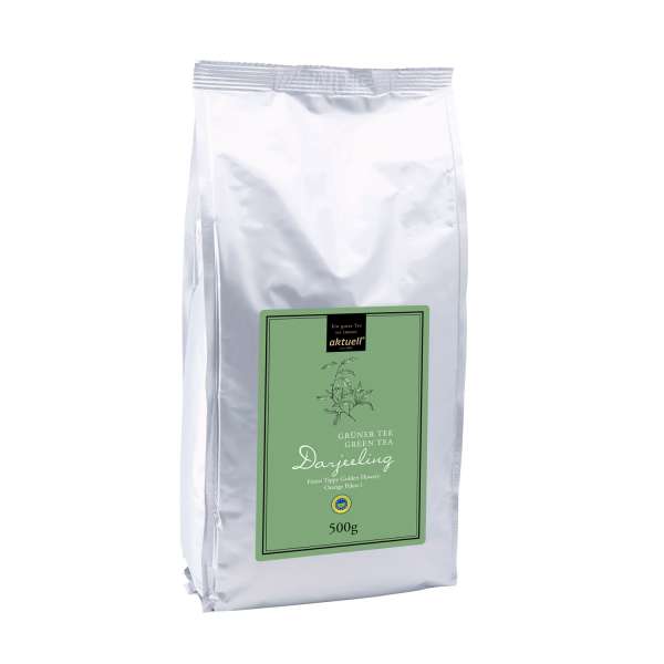 aktuell Darjeeling FTGFOP1 Grüner Tee 500 g