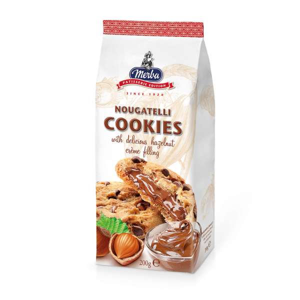 Merba Nougatelli Cookies 200 g