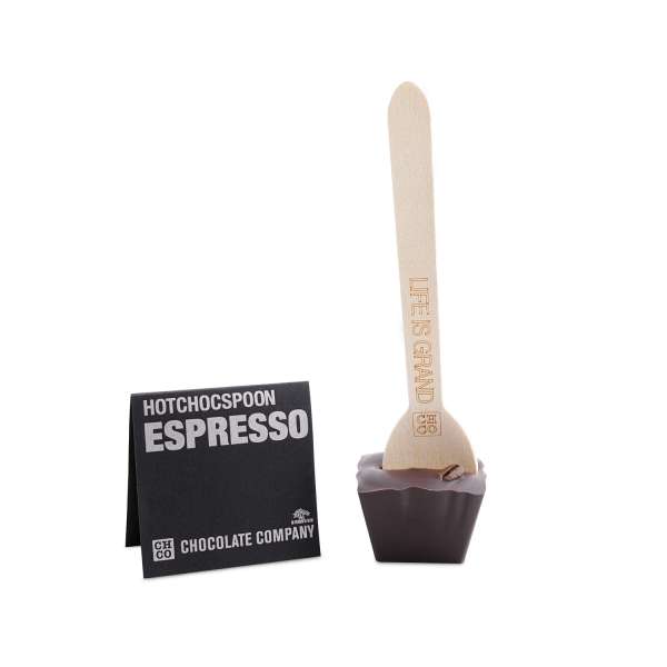 HOTCHOCSPOON Espresso, Zartbitter 50 g