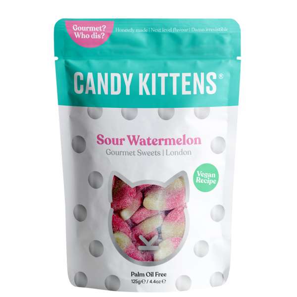 Candy Kittens Fruchtgummi Sour Watermelon 125 g